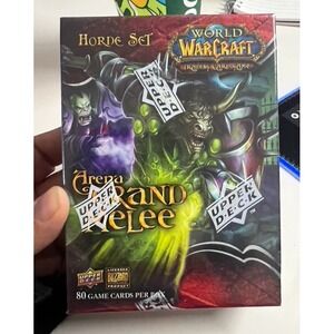 World of Warcraft Trading Card Game: Arena Grand Melee Horde Set Upper Deck NEW!
